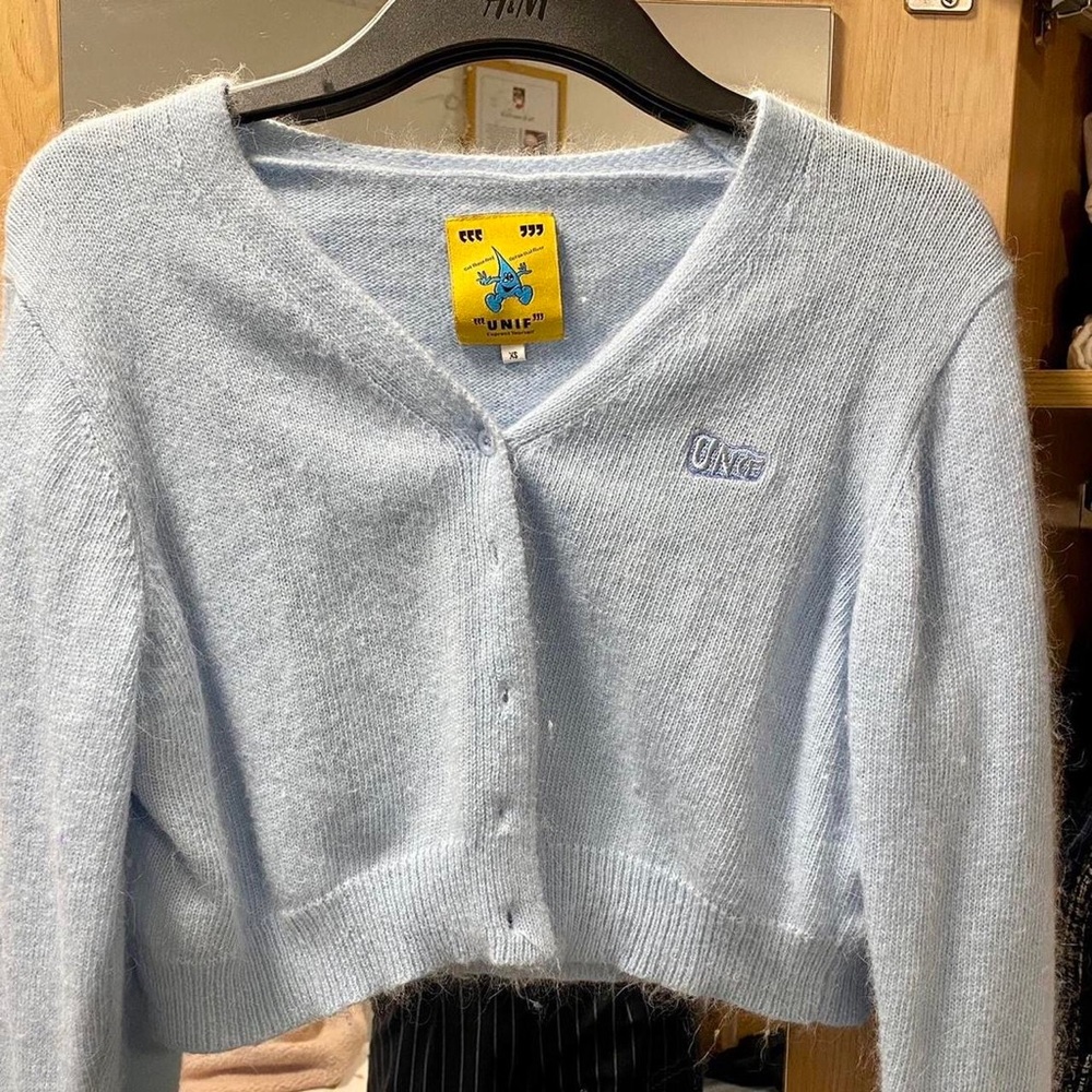 UNIF Women's Blue Cardigan